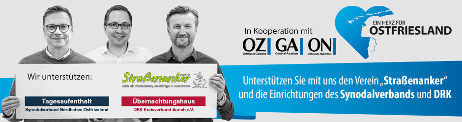 Ein Herz für Ostfriesland - Weihnachtsaktion 2025 zur Unterstützung von Obdachlosen und gegen Altersarmut